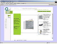 Screenshot: Qwint B2C-Shopsystem